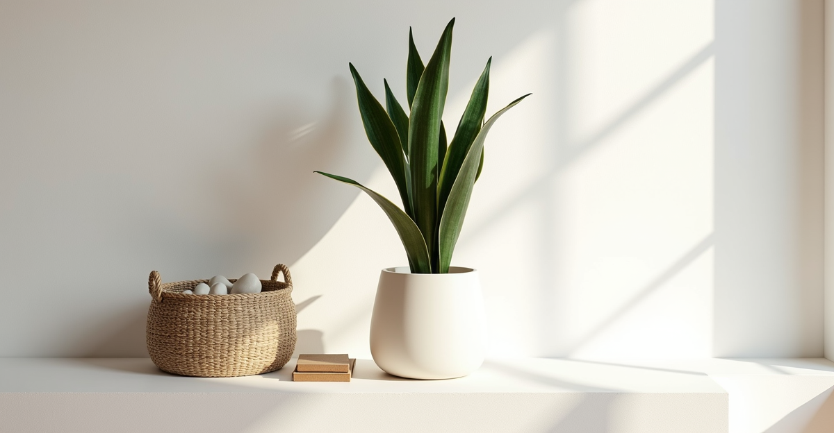 Your Low-Light Mantel Just Got a Snake Plant Makeover (No Sun Needed)