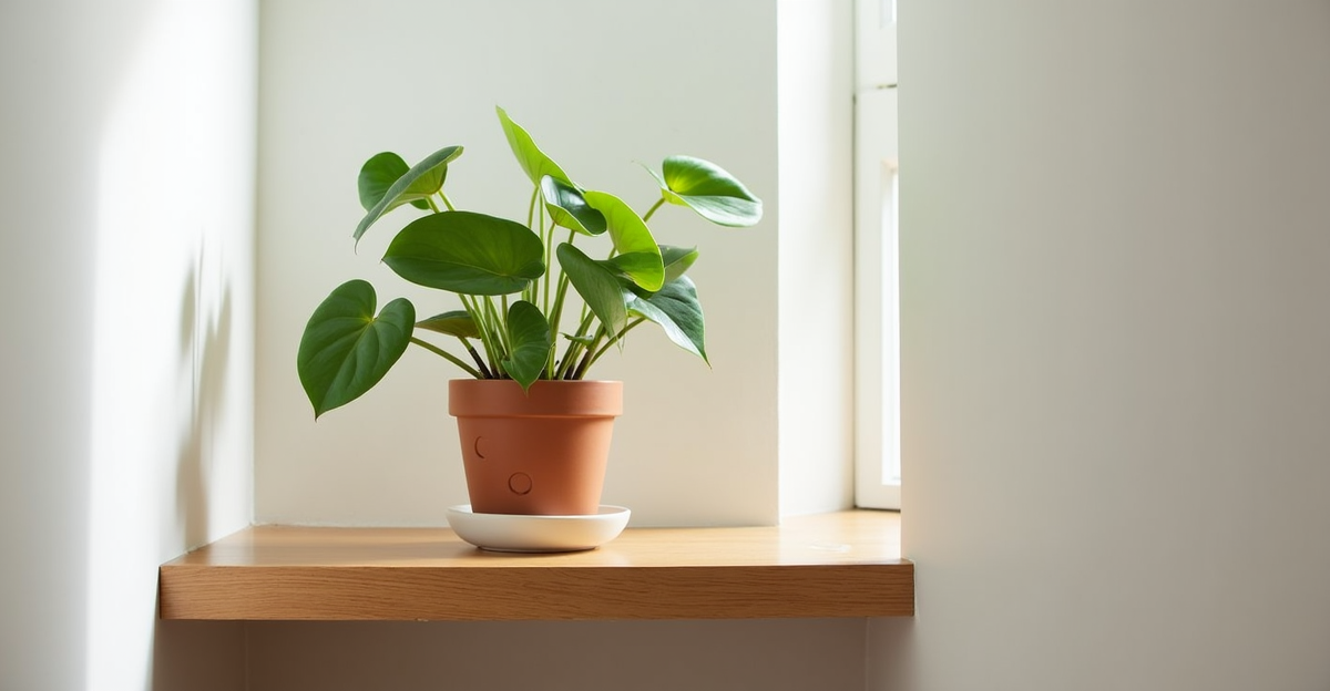 How to Style a Stair Landing with Zz Plant (Tiny Footprint Tips)
