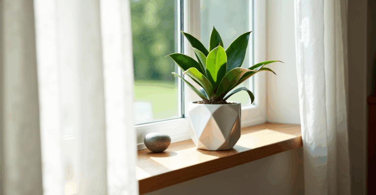 How to Style Your RV Shelf with ZZ Plant (Without Scaring Your Pet)