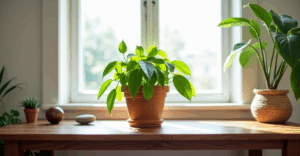 The Pothos That Thrives (Without Sunlight) on Your Home Office Desk