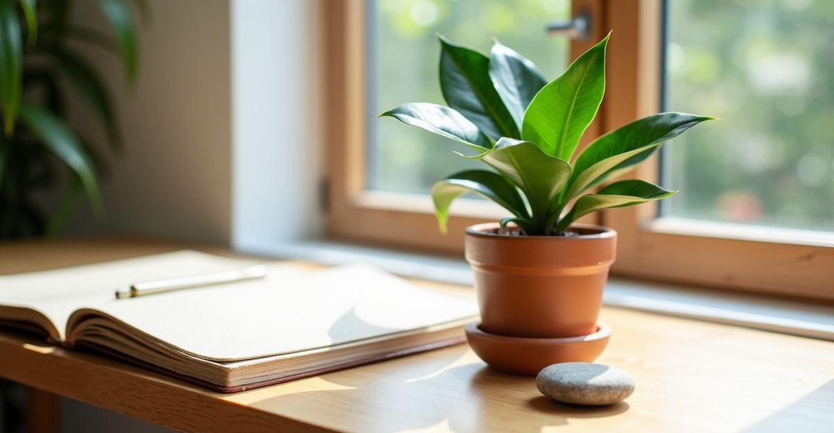 Your Tiny Desk Just Got a Tiny Plant: Styling with ZZ Plants (Without the Clutter)