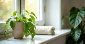Your Bathroom’s Secret Green Ally: 5 Pothos Varieties That Thrive in Steamy Showers
